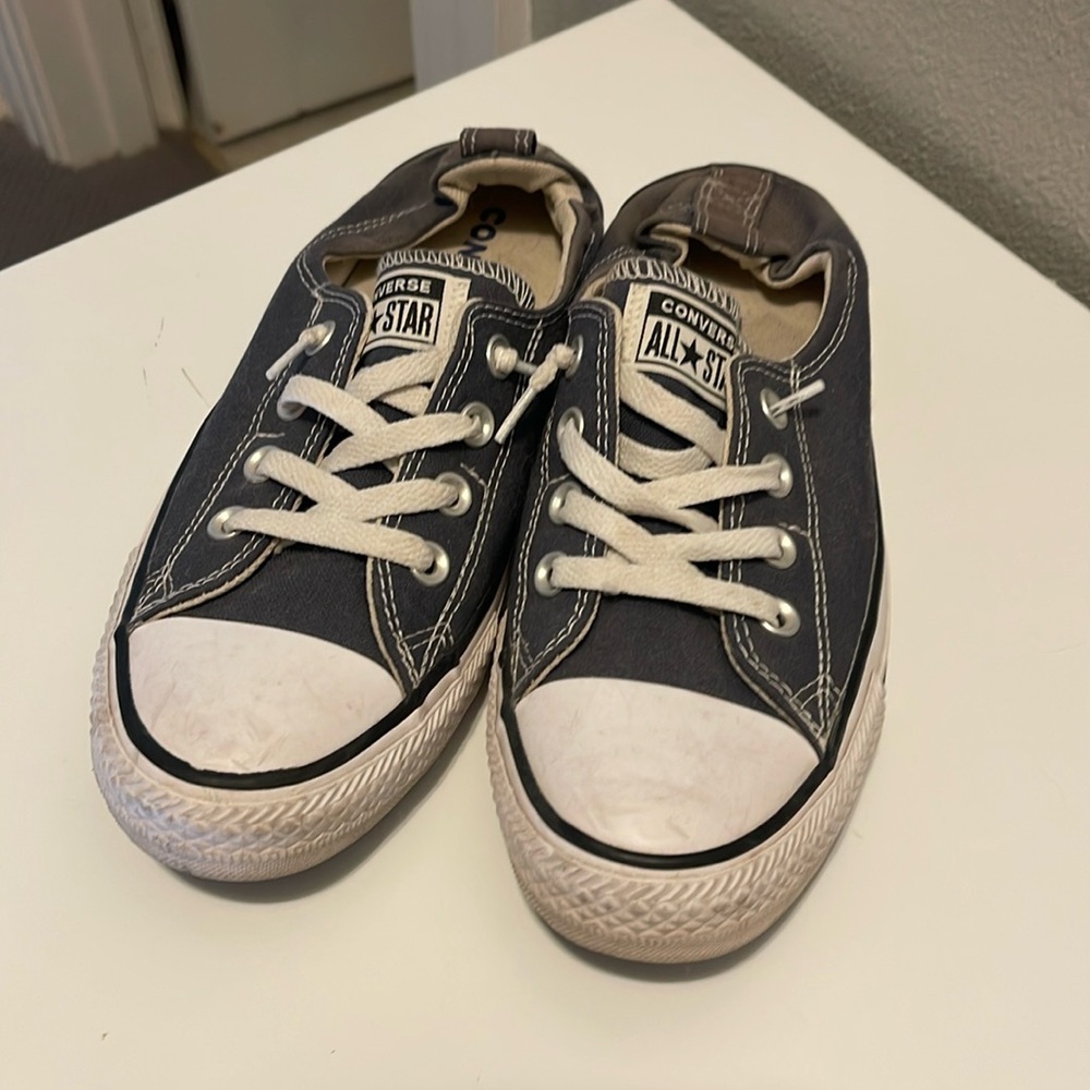 Blue Converse All Stars 8.5